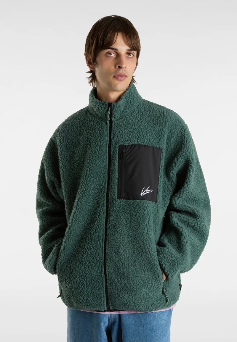 Veste mi-saison verte Vans - Homme